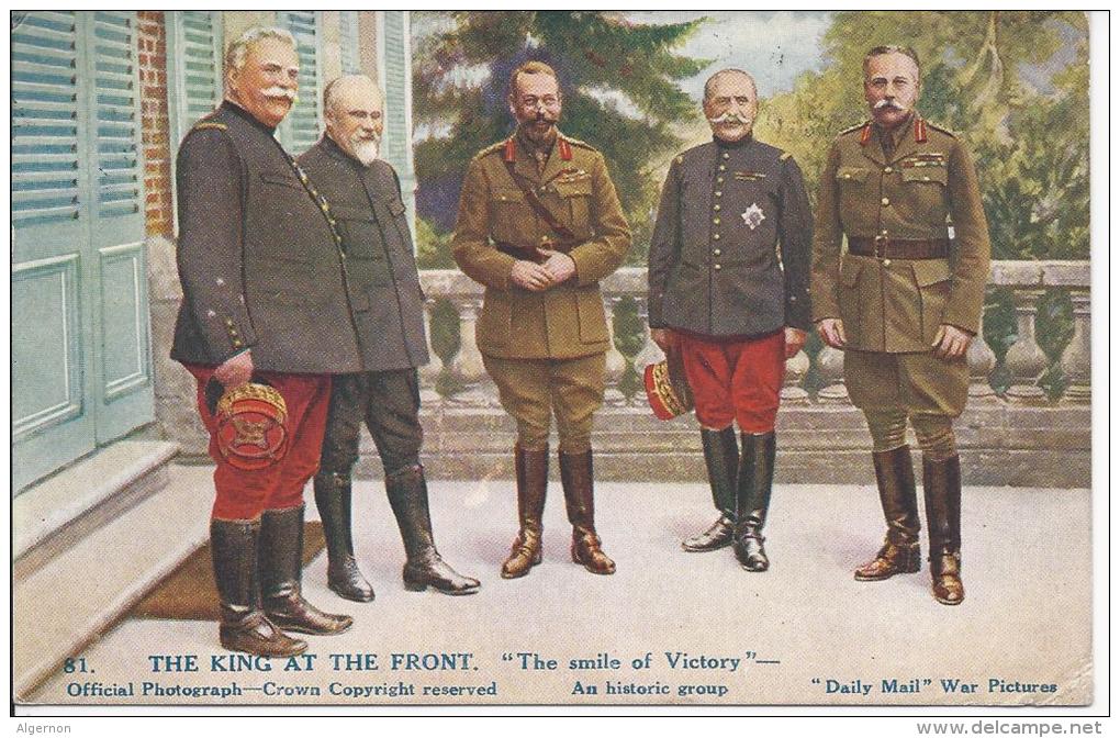 7222 - The King At The Front The Smile Of Victory - Weltkrieg 1914-18