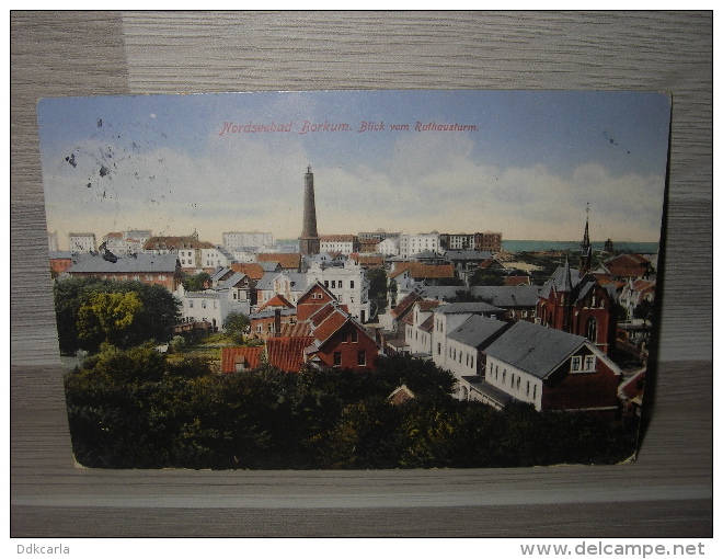 Borkum - Nordseebad - Blick Vom Rathausturm - Borkum