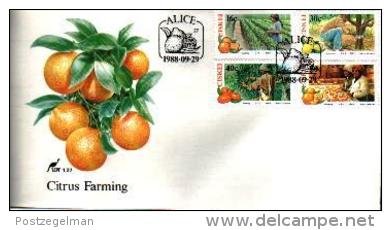 CISKEI, 1988 , Citrus Farming,  Mint First Day  Cover,  FDC 1.27 - Ciskei