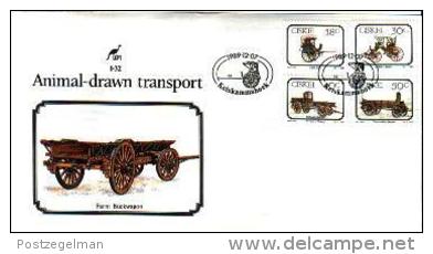 CISKEI, 1989,  Animal-drawn Transport,  Mint First Day  Cover,  FDC 1.32 - Ciskei