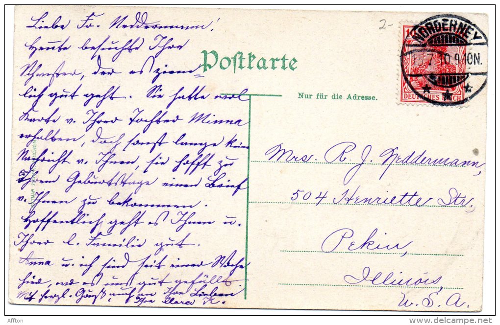 Norderney 1905 Postcard - Norderney