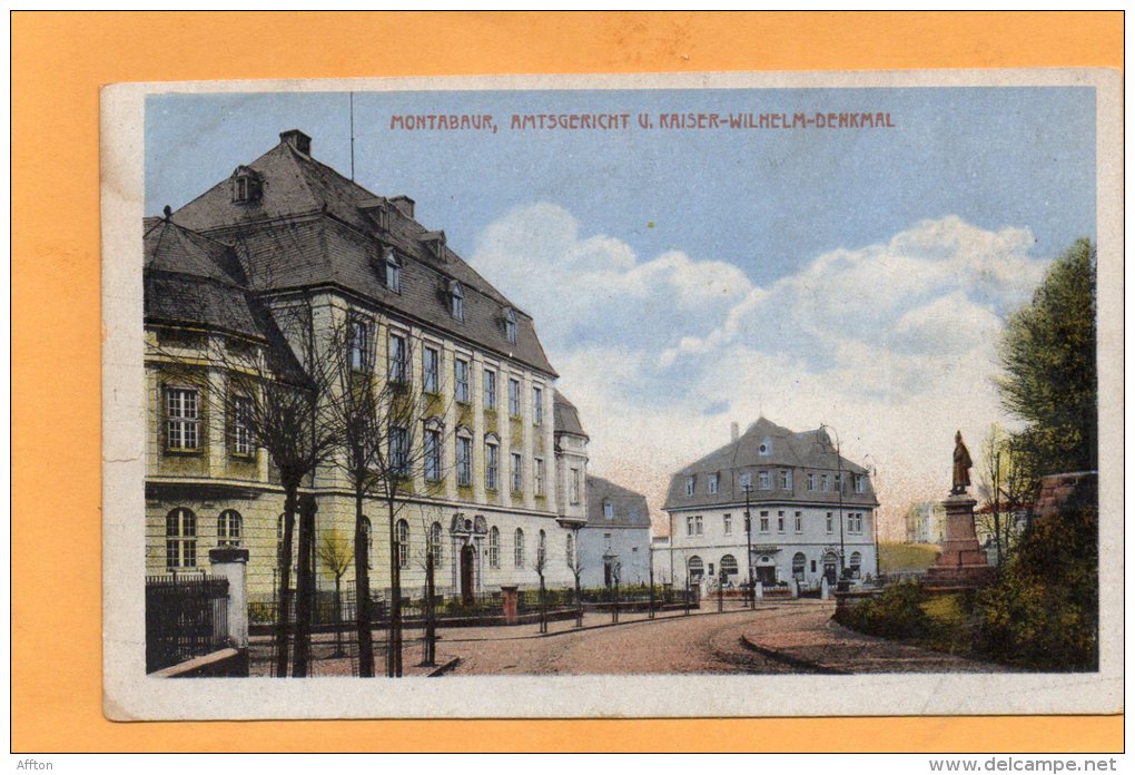 Montabaur 1910 Postcard - Montabaur