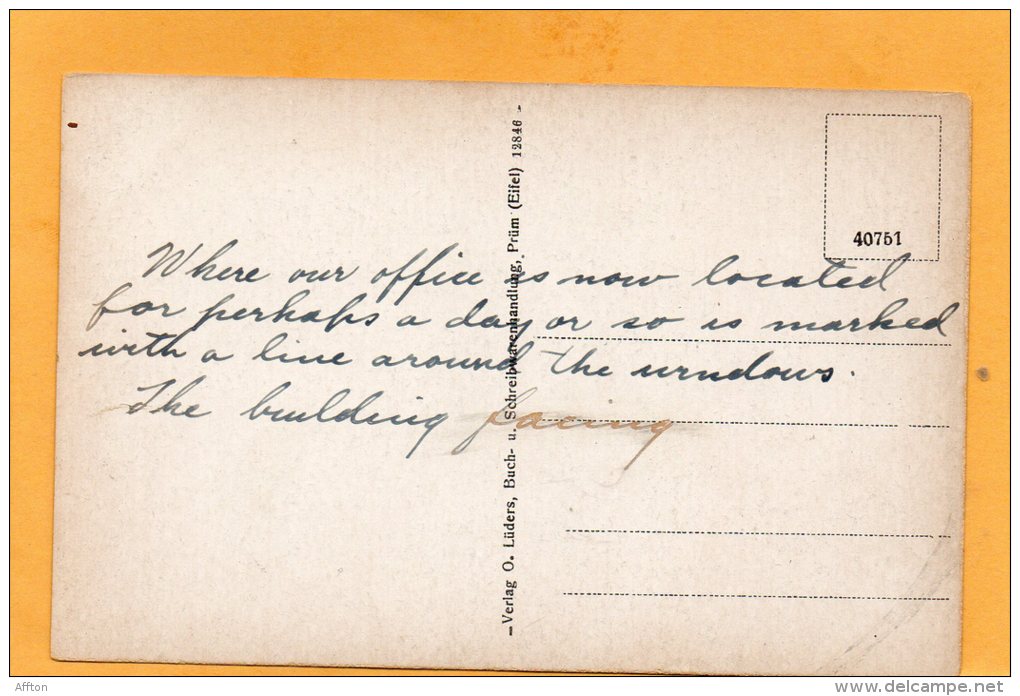 Prum 1905 Postcard - Pruem