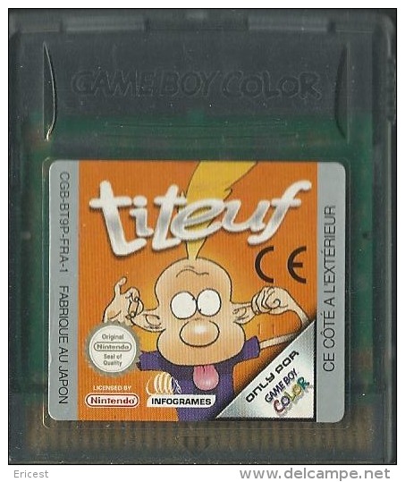 - JEU GAME BOY COLOR TITEUF (FONCTIONNE SUR GBA ET SP) - Game Boy Color