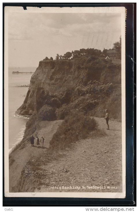 Angleterre --- Cliffs &amp; Beach Lake . Nc  Sandown - Sandown