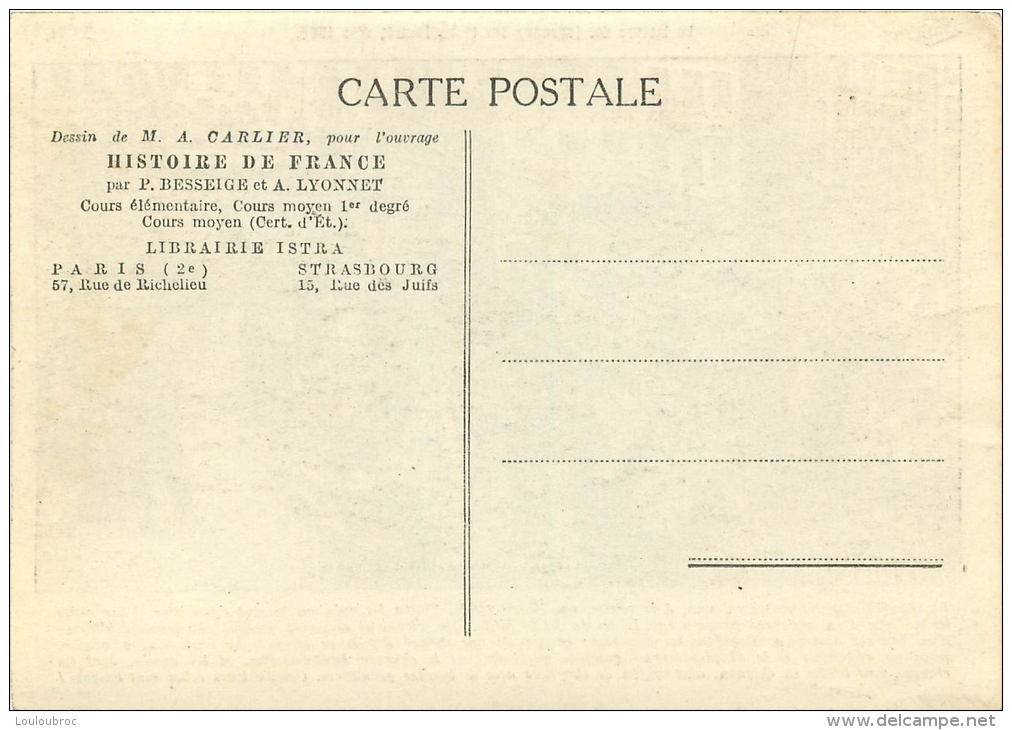 HISTOIRE DE FRANCE ILLUSTRATION DESSIN D'ALFRED CARLIER  LA LECTURE DES JOURNAUX SUR LE BOULEVARD PARIS  EDITION ISTRA - Histoire