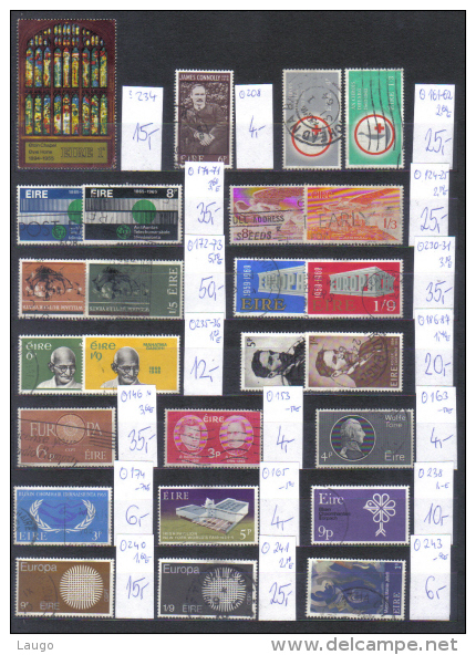 Irland Lot Od Stamps And Sets  FU - Lots & Serien