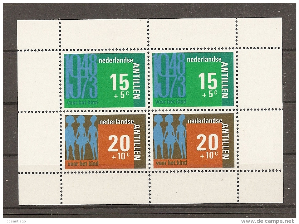 INFANCIA - ANTILLAS HOLANDESAS 1973 - Yvert #H3 - MNH ** - Otros & Sin Clasificación