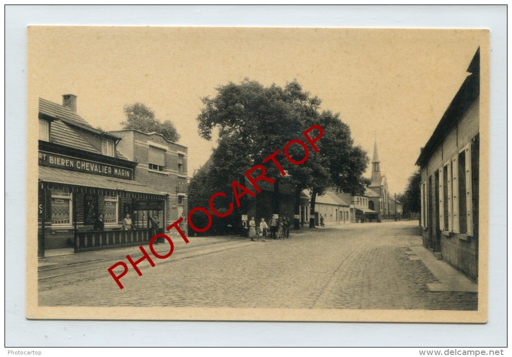 St ANTONIUS-Commerce-Reclame-Biere Chevalier Blanc-Kerkplaats-BELGIQUE-BELGIEN-carte Glacee- - Zörsel