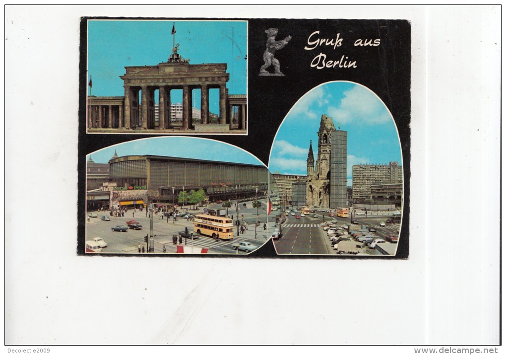 ZS35547 Branderburg Tor Berlin    2 Scans - Brandenburger Tor