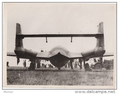 VERITABLE TIRAGE PHOTOGRAPHIE  AVION  BOMBARDIER  VAMPIRE - Aviazione