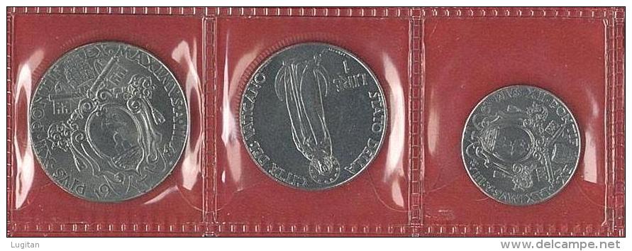 CITTA' DEL VATICANO - 2 - 1 - 50 C. 20 C. LIRE ACMONITAL  - ANNO 1941 - PIO XII - ANNO III - FDC  - CAT. GIGANTE - Vaticano