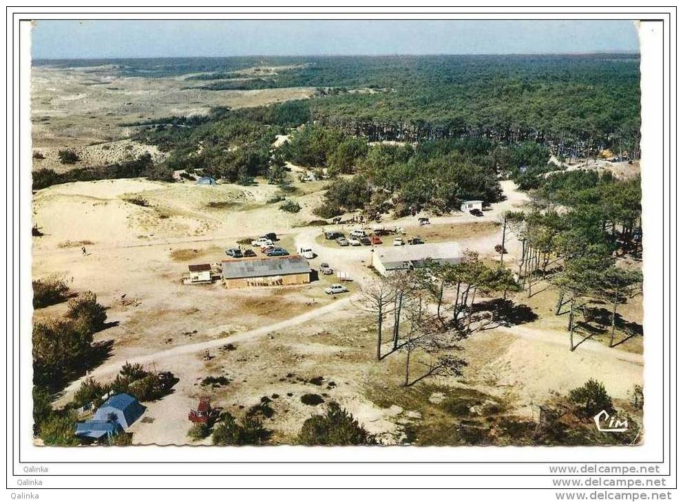 Grayan-L´Hopital (Gironde 33) Recto-Verso, Vue Aérienne, Les Etablissements Et Le Camping Au Gurp, Circulée 22 Août 1975 - Autres & Non Classés