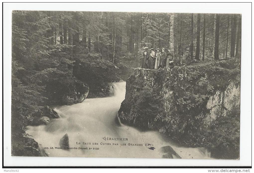 CPA 88 : GERARDMER - Le Saut Des Cuves Par Les Grandes Eaux - Gerardmer