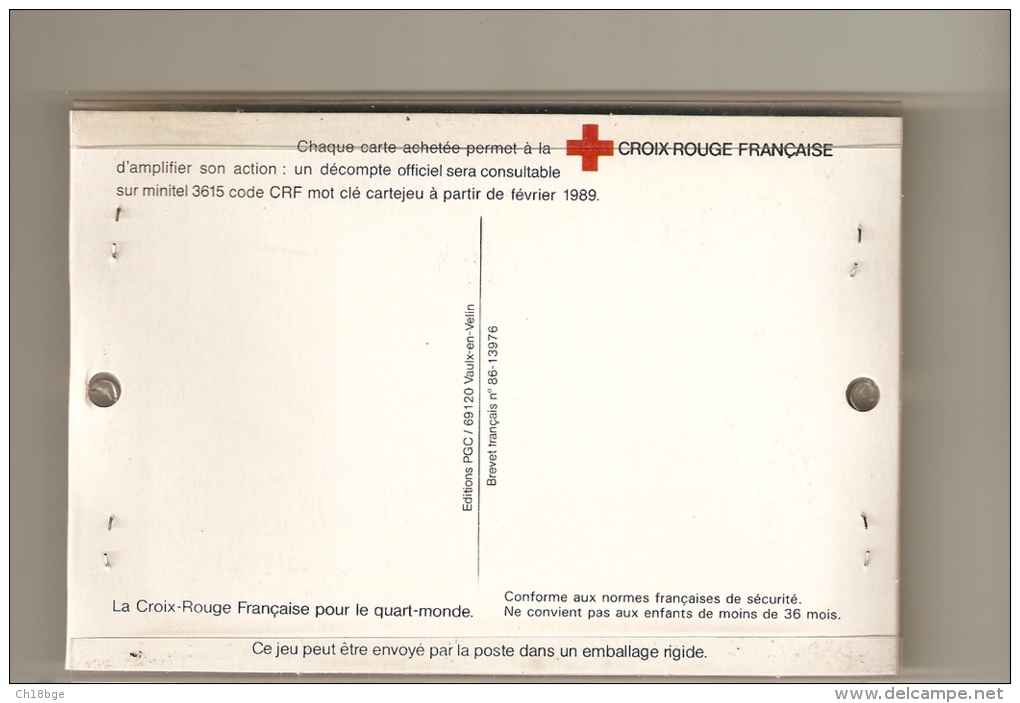 CSM : Carte Fantaisie : La Croix Rouge Pour Le Quart Monde : 2 Enfants Jouant Avec Un Bateau + Chien : Jeu De Billes - Rotes Kreuz