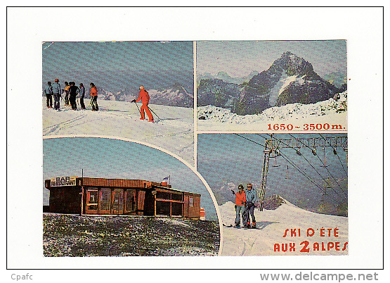 Carte 1960 LES DEUX ALPES / SKI D'ETE (bar ,restaurant) - Altri & Non Classificati