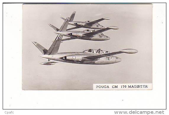 Carte 1950 AVION FOUGA CM 170 MAGISTER - 1946-....: Moderne