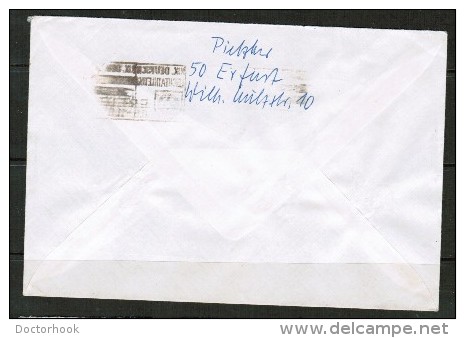 EAST GERMANY    Mixed  Cover From Erfurt To Nurnburg (19/7/68) - Brieven En Documenten