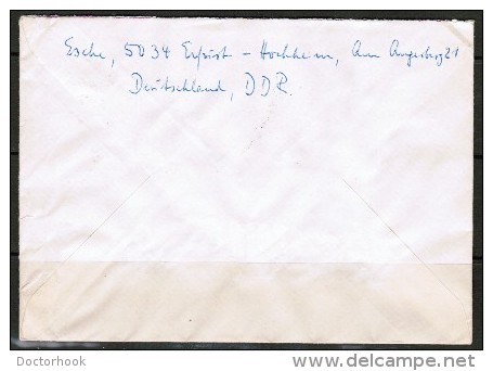 EAST GERMANY   Scott # 1160 And 1164 On Airmail Cover To "West Newton,Mass, USA" - Lettres & Documents