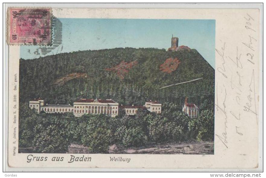 Austria  - Baden Bei Wien - Weilburg - Leuchtend - Baden Bei Wien