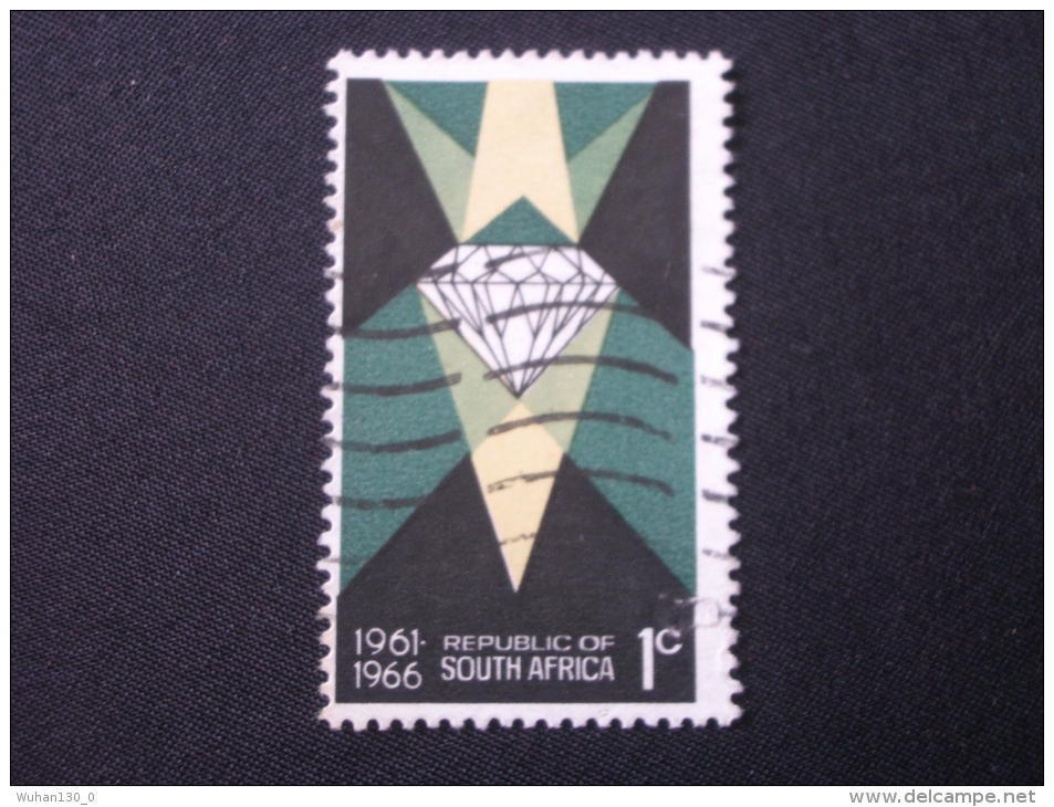 AFRIQUE  Du  SUD  ( O )  De  1966    "  5 Eme Anniversaire De La République   "   N°  302      1 Val . - Used Stamps