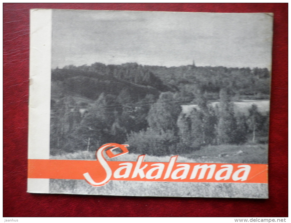 Sakalamaa - Viljandi District - Mini Travel Photo Book  - 32 Pages - 1965 - Estonia USSR - Other & Unclassified