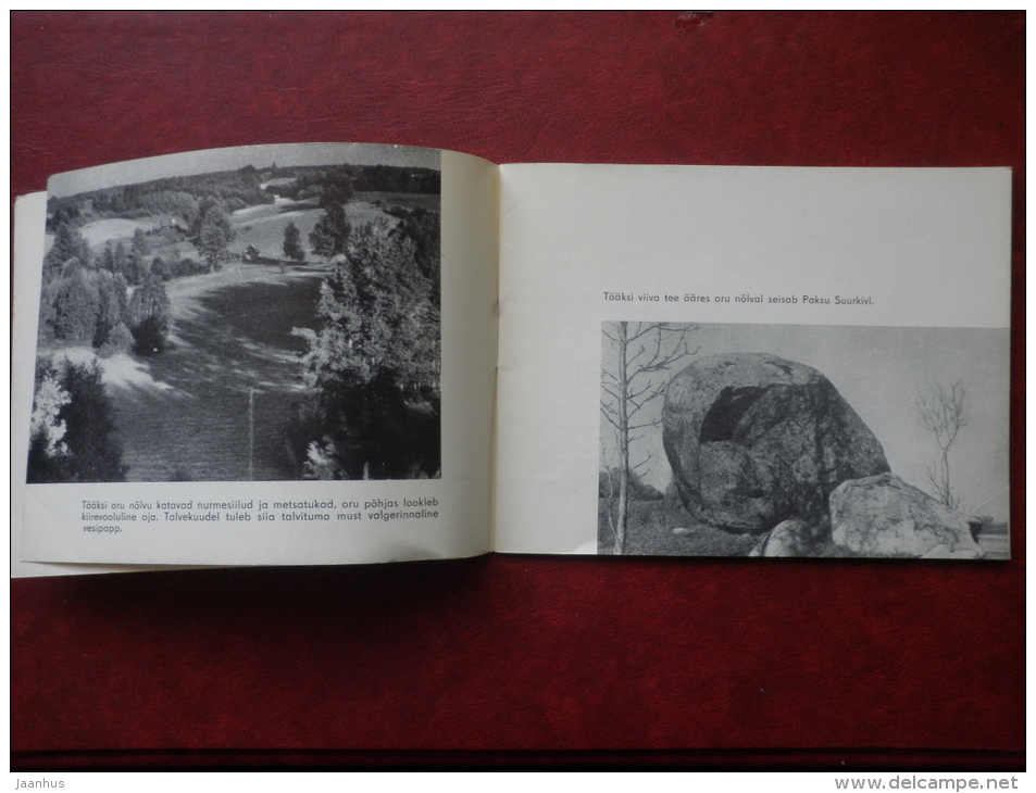 Sakalamaa - Viljandi District - Mini Travel Photo Book  - 32 Pages - 1965 - Estonia USSR - Other & Unclassified