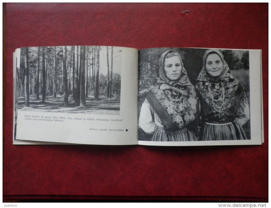 Kihnu Island - Mini Travel Photo book  - 32 pages - 1964 - Estonia USSR