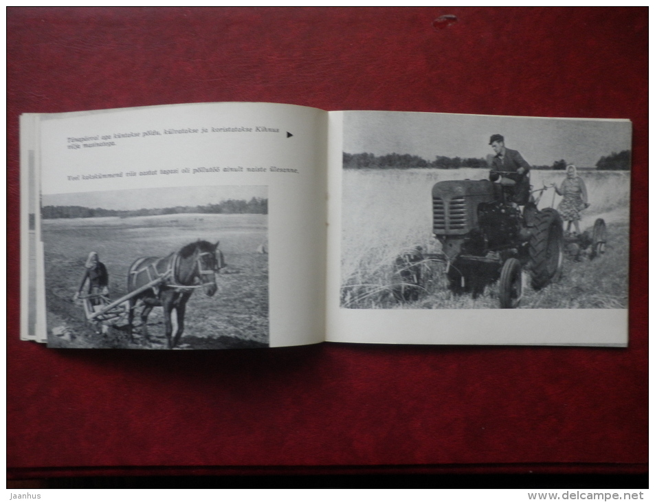 Kihnu Island - Mini Travel Photo book  - 32 pages - 1964 - Estonia USSR