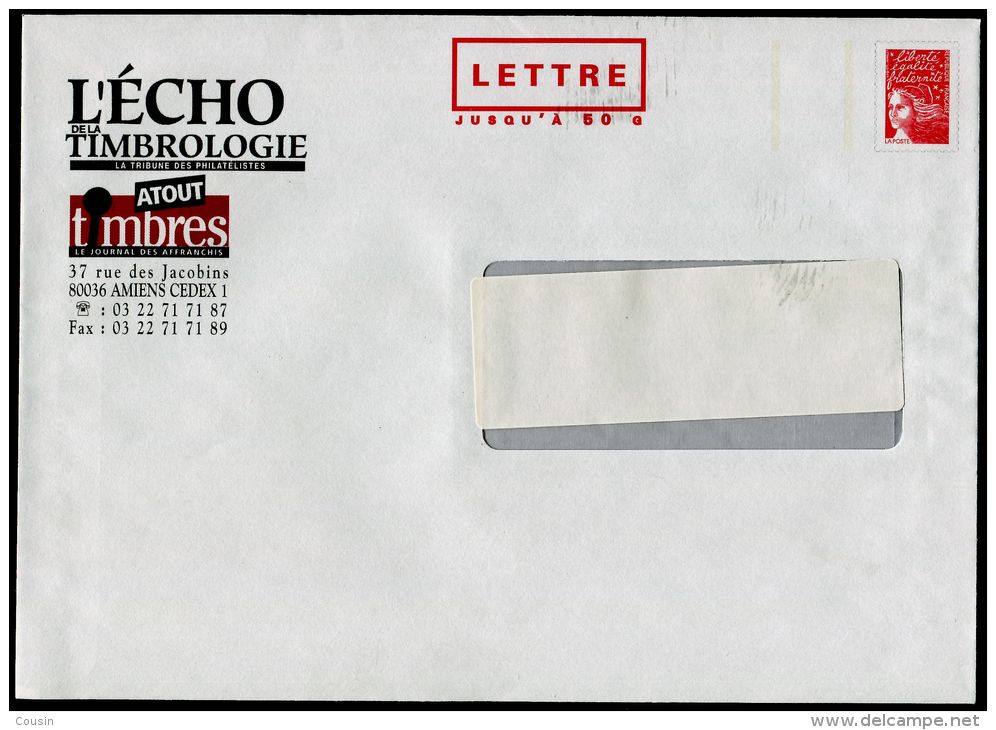 L'Echo De La Timbrologie - Prêts-à-poster:Stamped On Demand & Semi-official Overprinting (1995-...)