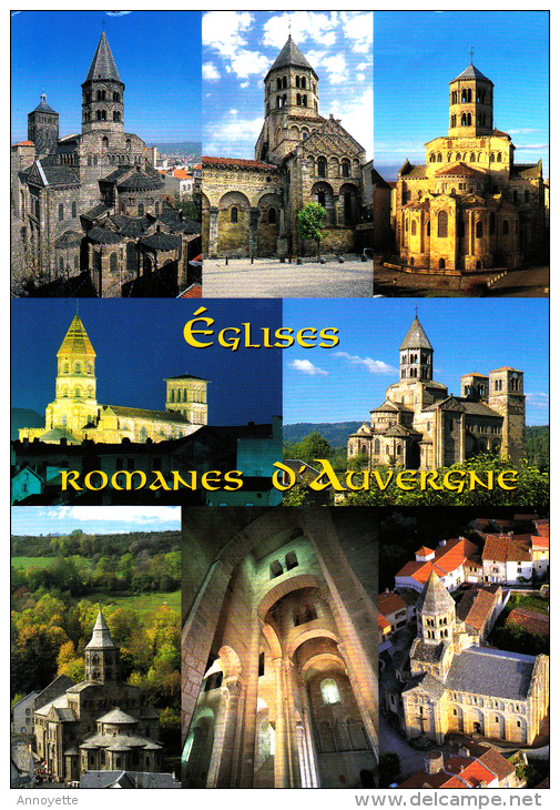 EGLISES ROMANES D´AUVERGNE - Basiliques D´Orcival, De Brioude, De Notre-Dame-du-Port... - Brioude