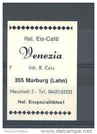 MARBURG ITALIAN EIS-CAFE' VENEZIA - Erinnophilie