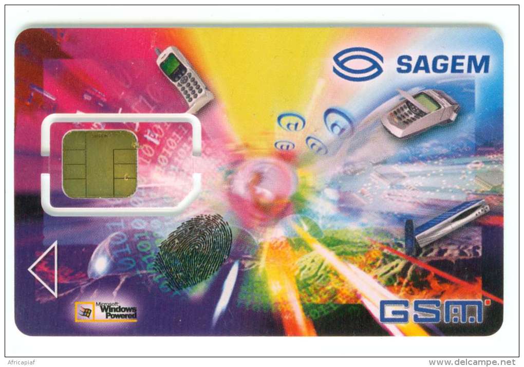 CARTE DEMO GSM SAGEM DEMO - Ausstellungskarten