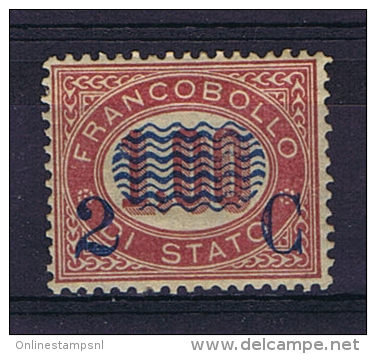 Italie 1878   Sa 33 MH/* - Mint/hinged