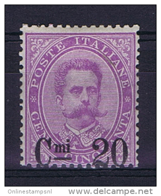 Italie 1890/91    Sa 58 MH/* - Mint/hinged