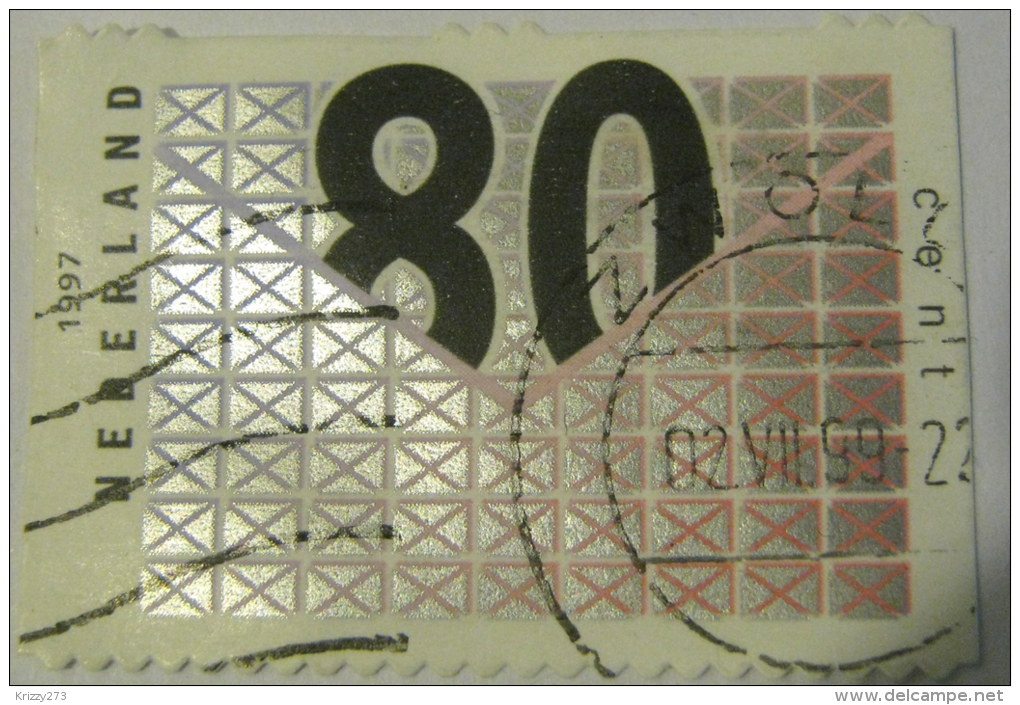 Netherlands 1997 Envelope 80c - Used - Oblitérés