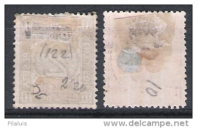 01797 Espa&ntilde;a  Edifil 116 / 118 * Cat. Eur. 68,- - Ongebruikt