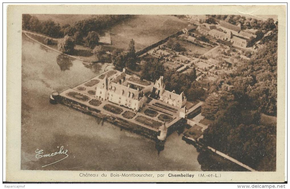 Maine  Et Loire :  Château  Du Bois  MONTBOURCHER , Par  CHAMBELLAY - Autres & Non Classés