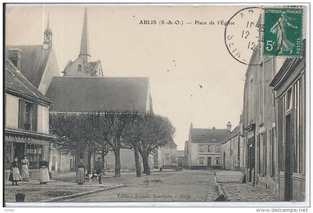 ABLIS - Place De L'Eglise - Ablis