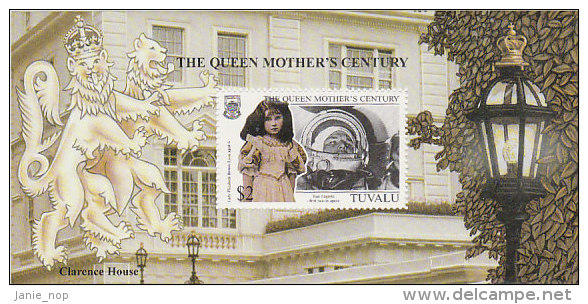 Tuvalu 1999 Queen Mother Century Souvenir Sheet  MNH - Tuvalu