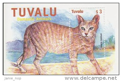 Tuvalu 2000 Cat  Mini Sheet  MNH - Tuvalu