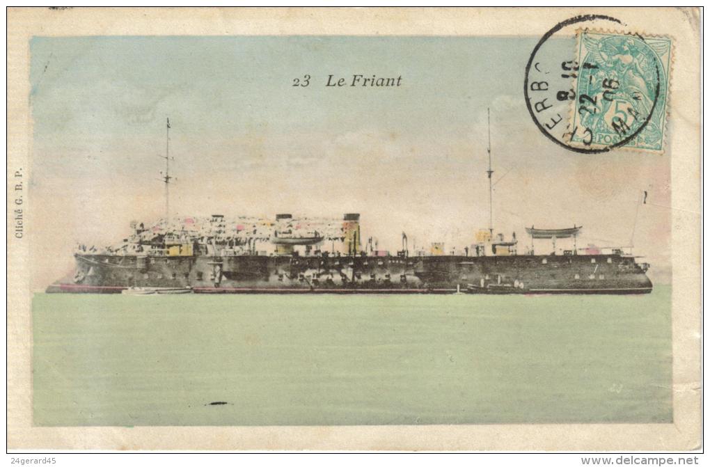 CPA TRANSPORT BATEAU DE GUERRE - "Le Friant" - Sous-marins