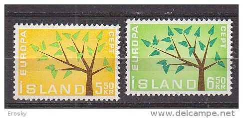 Q1206 - ISLANDE ICELAND Yv N°319/20 ** EUROPA CEPT - Unused Stamps