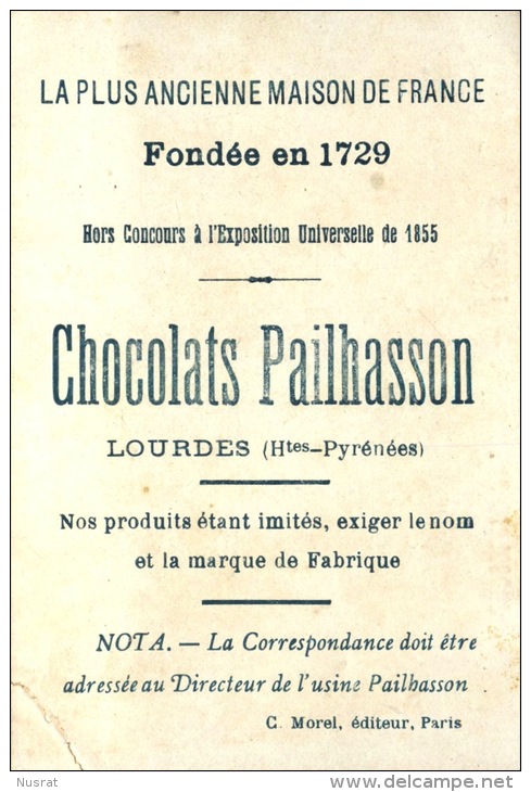 Lourdes, Chocolat Pailhasson, Chromo Thème Histoire, Napoléon 1er à Iéna - Autres & Non Classés