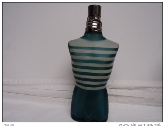 GAULTIER " LE MALE " VAPO " EDT  75 ML  VIDE   VOIR & LIRE !!! - Miniaturen Flesjes Heer (zonder Doos)