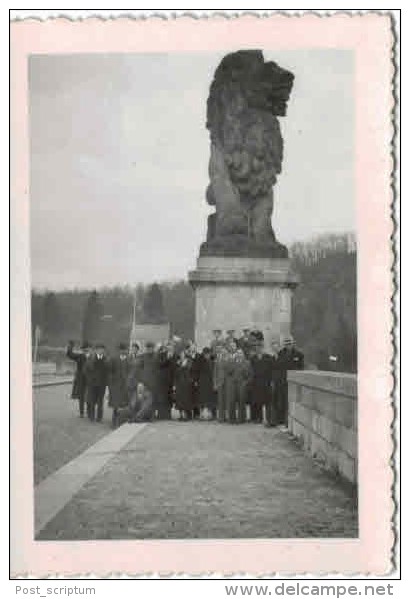 Photo - Barrage De La Gileppe - Jalhay - Statue Du Lion - Groupe - Belgique - Luoghi