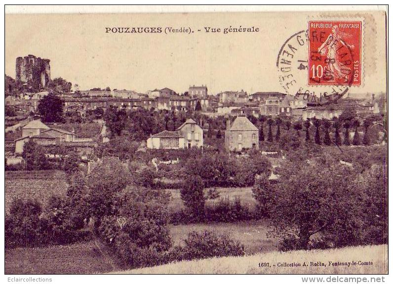 Pouzages   85    Vue Générale - Pouzauges