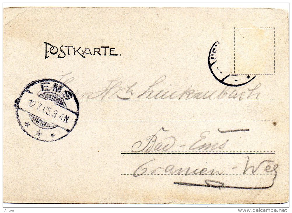 Usingen I Taunus 1905 Postcard - Usingen