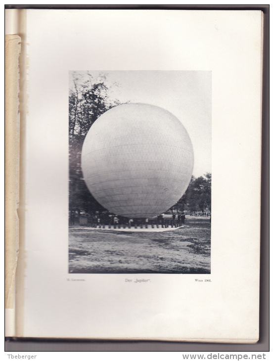 Silberer, Herbert; 4000 Km Im Ballon, Luftfahrt, Flugwesen, 1903; 136 S. Mit 28 Photographische Aufnahmen - Alte Bücher