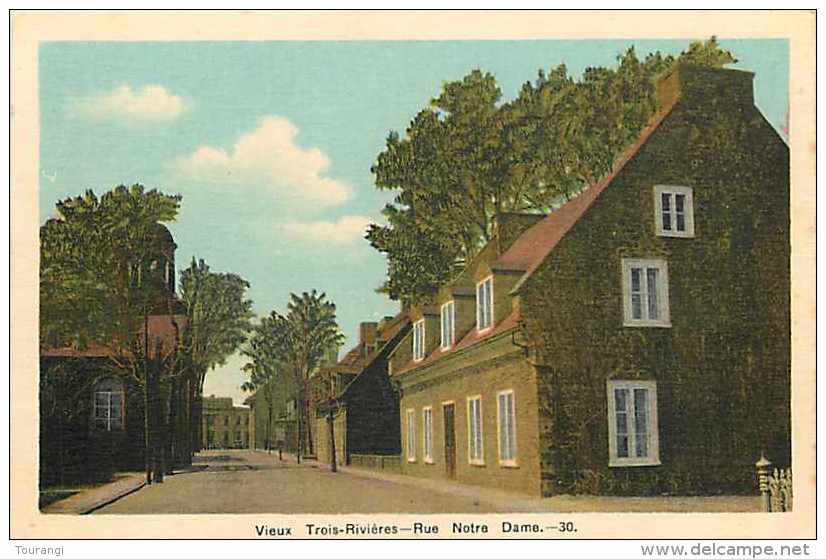 Mai13 1106 : Vieux Trois-Rivières  -  Rue Notre Dame - Trois-Rivières